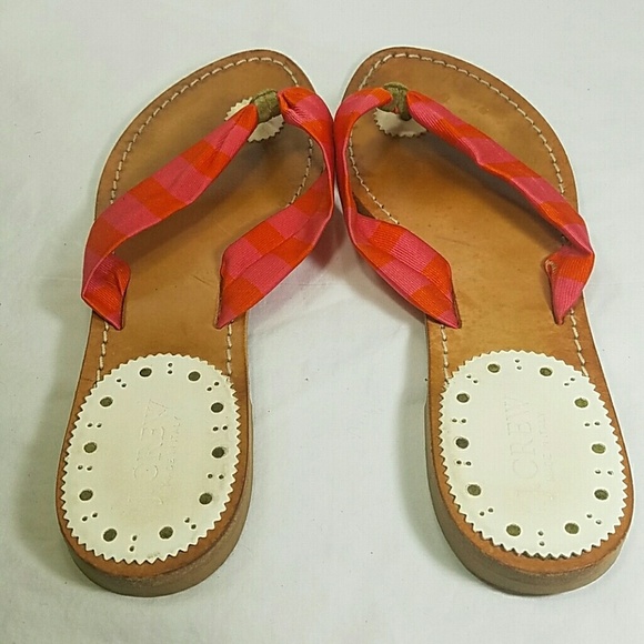 J. CREW Flip Flop Sandals Size 8 - Picture 5 of 6